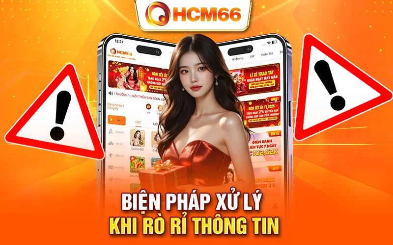 Biện pháp xử lý khi rò rỉ thông tin