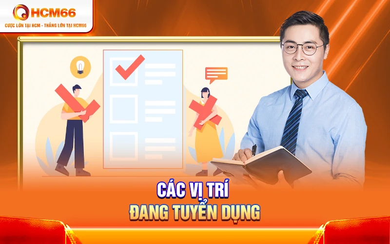 Các vị trí đang tuyển dụng