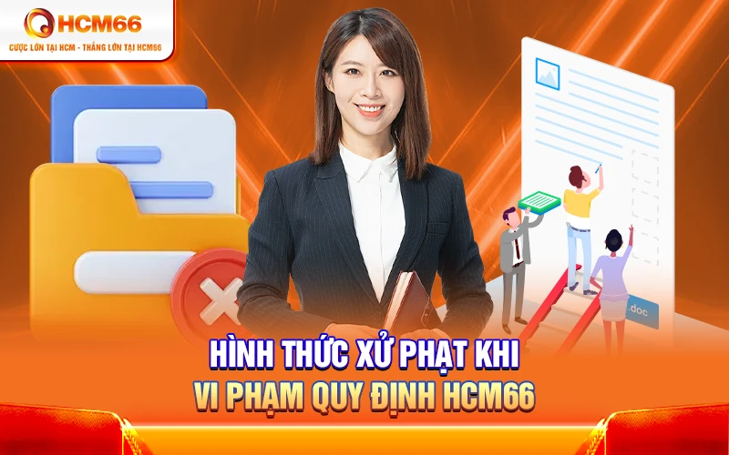 Hình thức xử phạt cụ thể khi vi phạm quy định