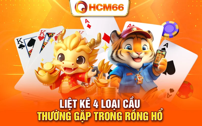 Liệt kê 4 loại cầu thường gặp trong Rồng Hổ